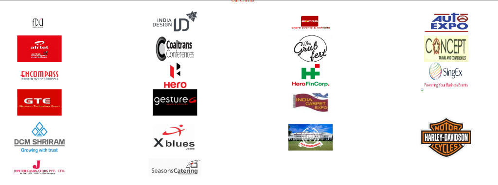 Official TS5 Secure Clients - Hero, Airtel, Harley-Davidson, Auto Expo, FDCI, DCM Shriram and more